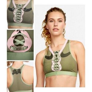 Nike AF1 Sports Bra with Lace-Up Detail